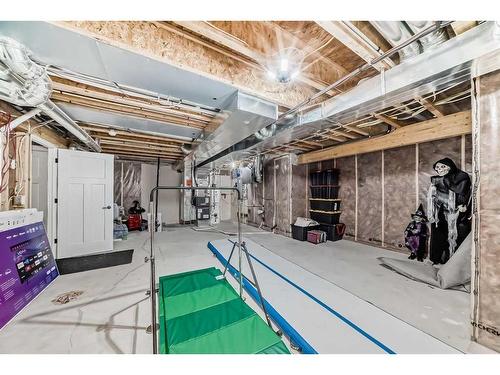 139 Coopersfield Way Sw, Airdrie, AB - Indoor Photo Showing Basement