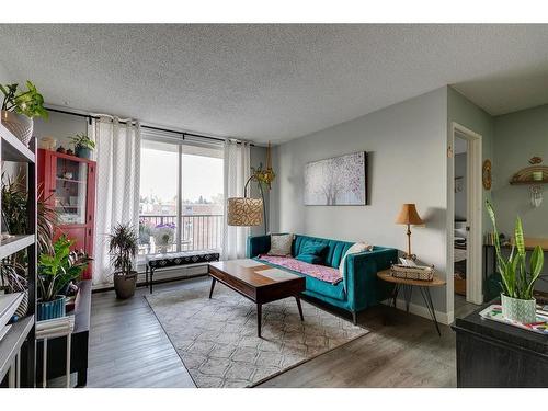 405-635 57 Avenue Sw, Calgary, AB - Indoor Photo Showing Living Room