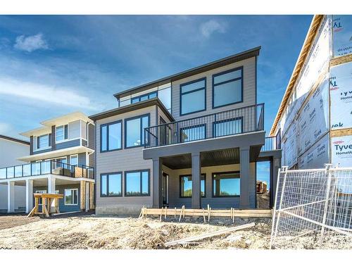 343 Spring Creek Circle Sw, Calgary, AB - Outdoor With Balcony With Facade