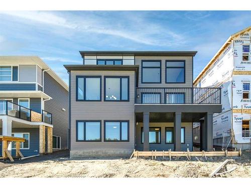 343 Spring Creek Circle Sw, Calgary, AB - Outdoor With Balcony With Facade