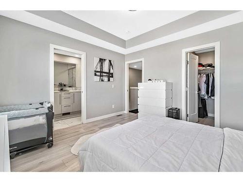 1254 Carrington Boulevard Nw, Calgary, AB - Indoor Photo Showing Bedroom