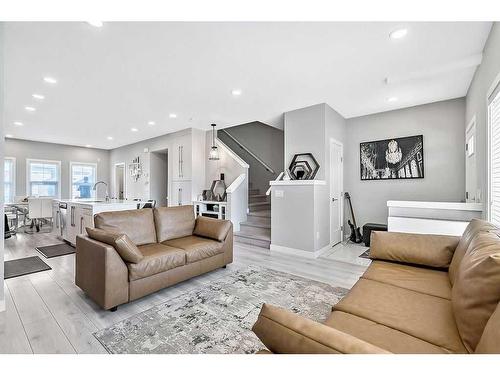 1254 Carrington Boulevard Nw, Calgary, AB - Indoor Photo Showing Living Room