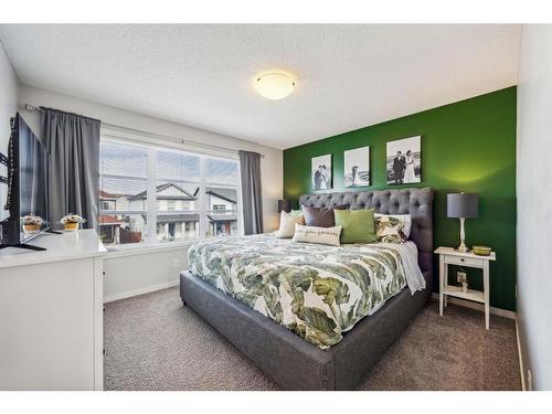 232 Copperpond Parade Se, Calgary, AB - Indoor Photo Showing Bedroom