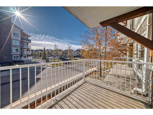 4113-302 Skyview Ranch Drive Ne, Calgary, AB - Outdoor With Balcony With Exterior