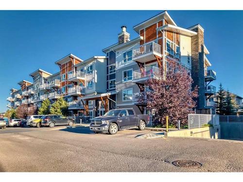 4113-302 Skyview Ranch Drive Ne, Calgary, AB - Outdoor With Balcony With Facade