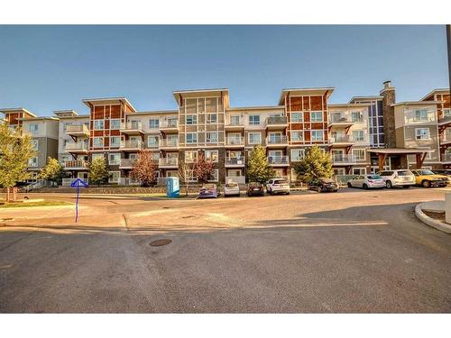 4113-302 Skyview Ranch Drive Ne, Calgary, AB - Outdoor With Balcony With Facade