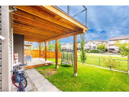 124 Everhollow Street Sw, Calgary, AB - Outdoor With Deck Patio Veranda