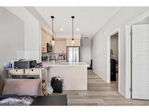 303-100 Harvest Hills Place Ne, Calgary, AB - Indoor Photo Showing Kitchen