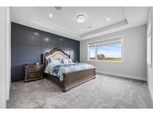 90 Trinity Road, Rural Rocky View County, AB - Indoor Photo Showing Bedroom