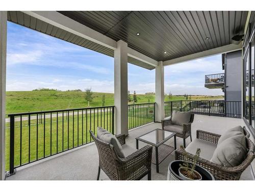 90 Trinity Road, Rural Rocky View County, AB - Outdoor With Deck Patio Veranda With Exterior