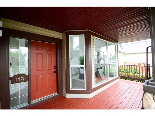 113 W Creek Boulevard, Chestermere, AB - Outdoor With Deck Patio Veranda With Exterior