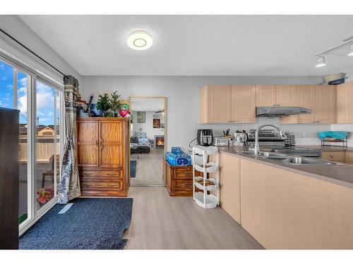 469 Martindale Drive Ne, Calgary, AB - Indoor Photo Showing Kitchen With Double Sink