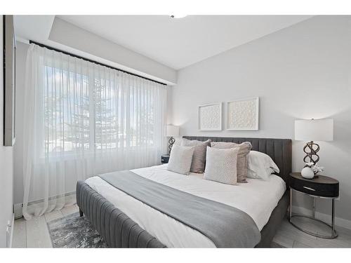 2215-395 Skyview Parkway Ne, Calgary, AB - Indoor Photo Showing Bedroom