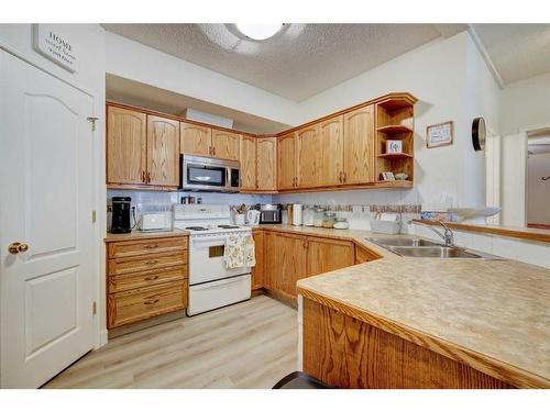 152-1415 Centre A Street Ne, Calgary, AB - Indoor Photo Showing Kitchen With Double Sink