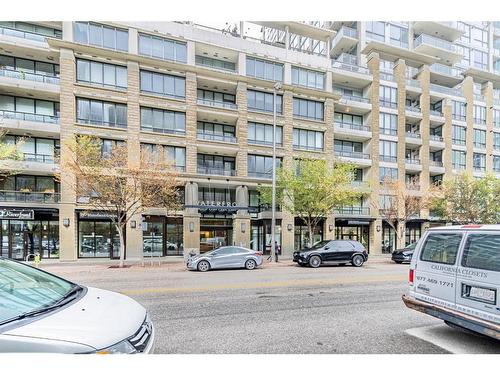 336-222 Riverfront Avenue Sw, Calgary, AB - Outdoor With Balcony With Facade