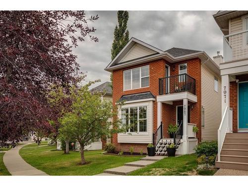 7967 Wentworth Drive Sw, Calgary, AB - Outdoor With Balcony With Facade