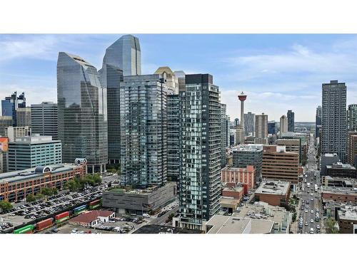 1106-1010 6 Street Sw, Calgary, AB - Outdoor With View