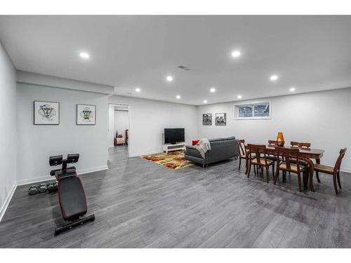 100 Cranridge Crescent Se, Calgary, AB - Indoor Photo Showing Basement