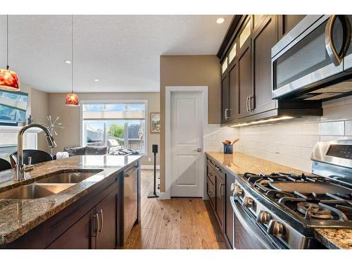 1626A 41 Street Sw, Calgary, AB - Indoor Photo Showing Kitchen With Double Sink With Upgraded Kitchen