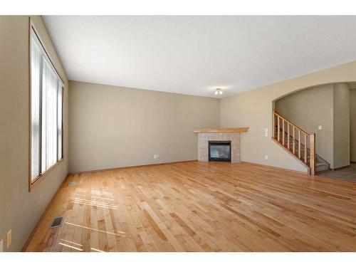 9 Panamount Row Nw, Calgary, AB - Indoor With Fireplace