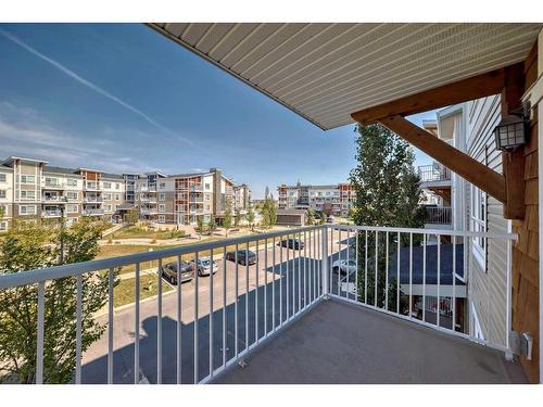 1301-302 Skyview Ranch Drive Ne, Calgary, AB - Outdoor With Balcony With Exterior