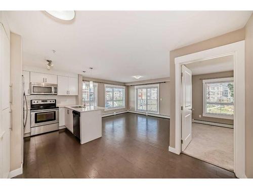 1301-302 Skyview Ranch Drive Ne, Calgary, AB - Indoor Photo Showing Kitchen