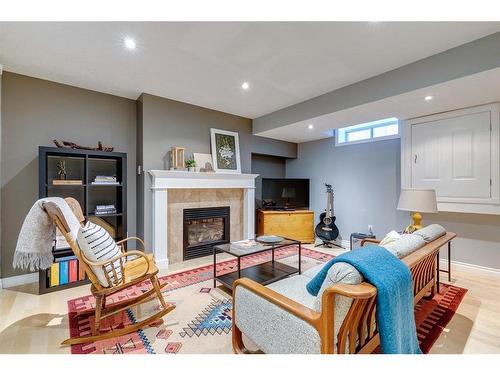 1633 18 Avenue Nw, Calgary, AB - Indoor With Fireplace