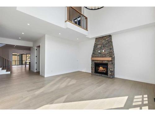 1516 22 Avenue Sw, Calgary, AB - Indoor Photo Showing Living Room With Fireplace