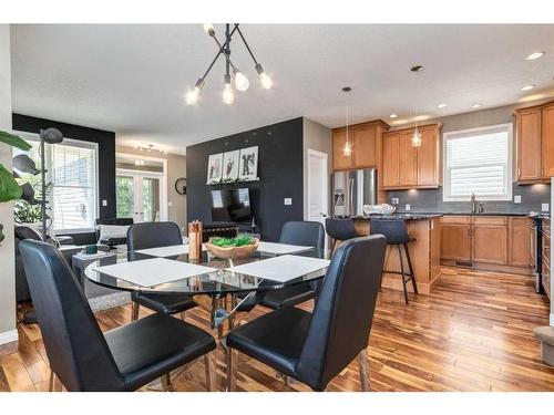 41 New Brighton Heights Se, Calgary, AB - Indoor Photo Showing Dining Room