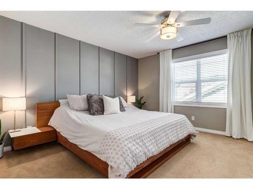 41 New Brighton Heights Se, Calgary, AB - Indoor Photo Showing Bedroom