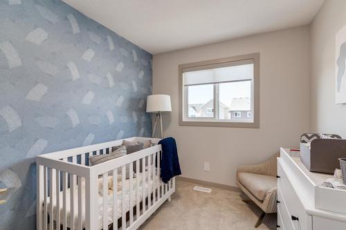 83 Heirloom Boulevard Se, Calgary, AB - Indoor Photo Showing Bedroom