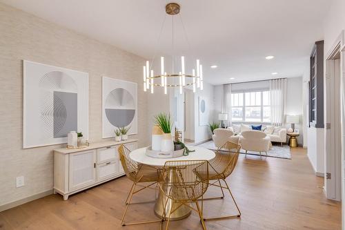 83 Heirloom Boulevard Se, Calgary, AB - Indoor Photo Showing Dining Room