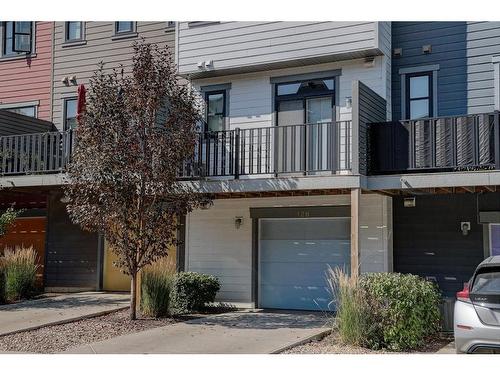 128 Walden Path Se, Calgary, AB - Outdoor With Balcony With Exterior