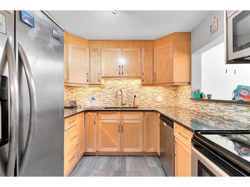 410-3730 50 Street Nw, Calgary, AB - Indoor Photo Showing Kitchen