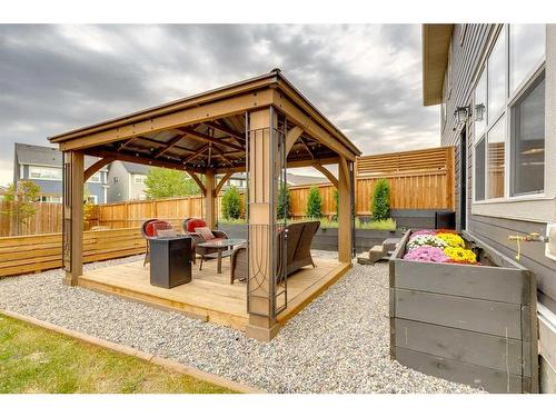 51 Masters Square Se, Calgary, AB - Outdoor With Deck Patio Veranda With Exterior