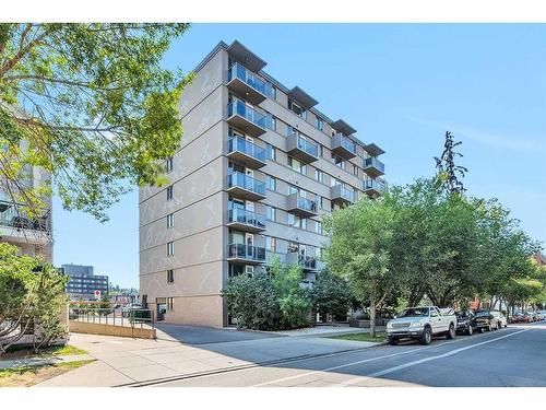 803-1225 15 Avenue Sw, Calgary, AB - Outdoor With Balcony