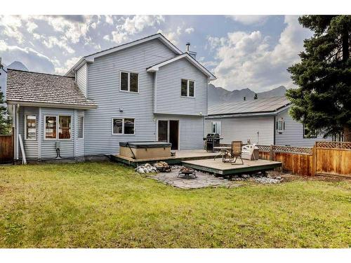 204 Cougar Point Road, Canmore, AB - Outdoor With Deck Patio Veranda With Exterior