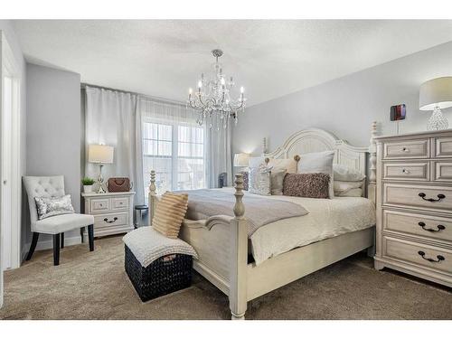 855 Cranston Avenue Se, Calgary, AB - Indoor Photo Showing Bedroom