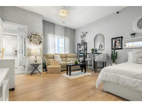 855 Cranston Avenue Se, Calgary, AB - Indoor Photo Showing Bedroom