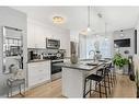 855 Cranston Avenue Se, Calgary, AB  - Indoor Photo Showing Kitchen With Stainless Steel Kitchen With Upgraded Kitchen 