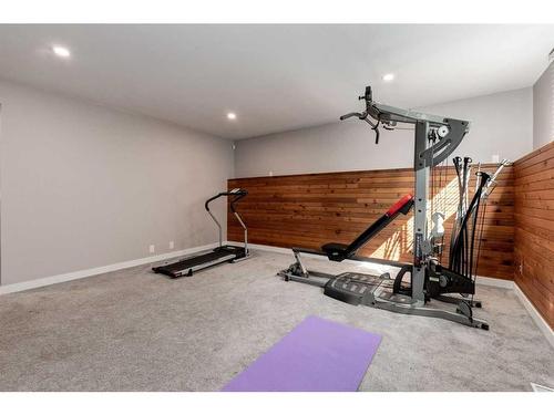 7136 Temple Drive Ne, Calgary, AB - Indoor Photo Showing Gym Room