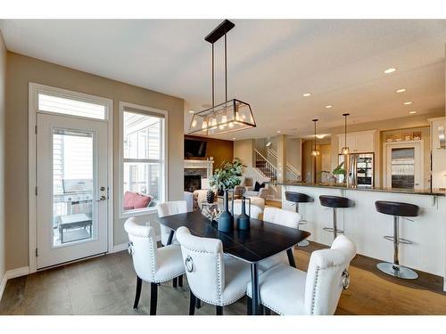 80 Riviera Crescent, Cochrane, AB - Indoor Photo Showing Dining Room