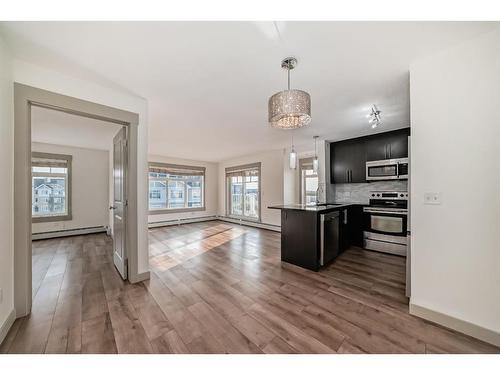 6406-155 Skyview Ranch Way Ne, Calgary, AB - Indoor Photo Showing Kitchen