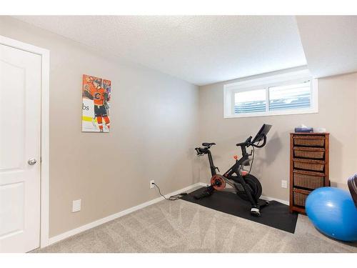 2060 New Brighton Grove Se, Calgary, AB - Indoor Photo Showing Gym Room