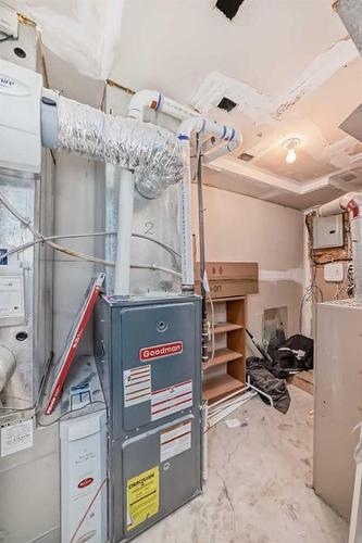 8222 Saddleridge Drive Ne, Calgary, AB - Indoor Photo Showing Basement