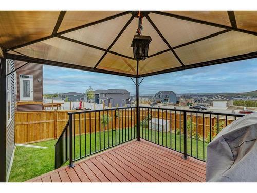 427 Rivercrest Boulevard, Cochrane, AB - Outdoor With Deck Patio Veranda With Exterior