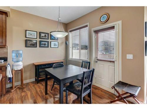 120-413 River Avenue, Cochrane, AB - Indoor Photo Showing Dining Room