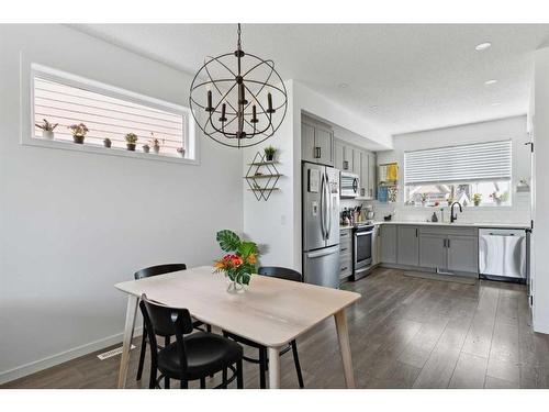 867 Mahogany Boulevard Se, Calgary, AB - Indoor Photo Showing Dining Room