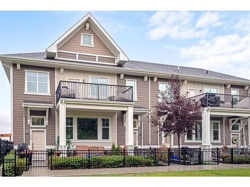 732 Cranbrook Walk Se, Calgary, AB - Outdoor With Balcony With Facade