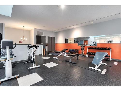 3316-24 Hemlock Crescent Sw, Calgary, AB - Indoor Photo Showing Gym Room